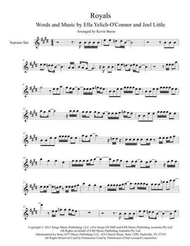Royals (arr. Kevin Busse)