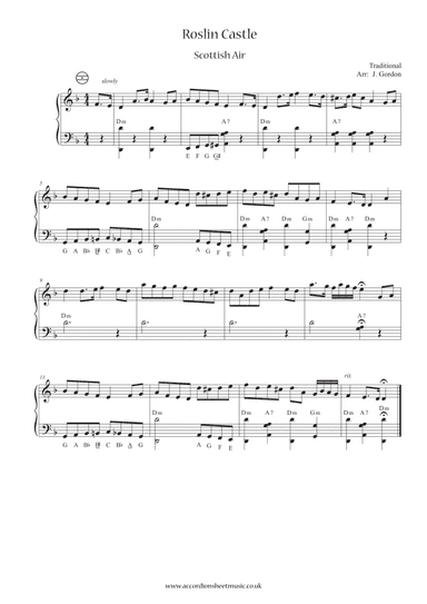 Roslin Castle (arr. Julia Gordon)