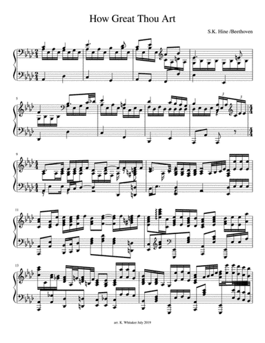 How Great Thou Art (arr. Kay Whitaker)
