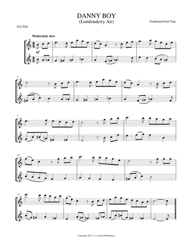 Danny Boy (Londonderry Air) (arr. Mark Phillips)