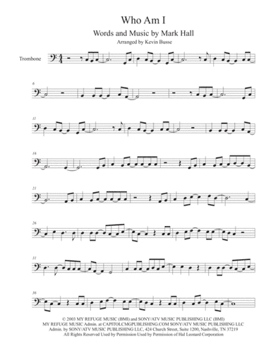 Who Am I (arr. Kevin Busse)