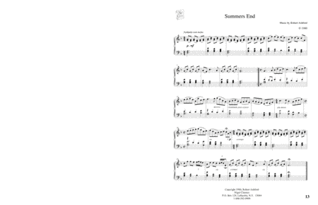 Summer's End (Piano Solo)