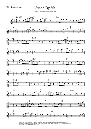 Stand By Me (arr. Fabio Eduardo de Oliveira)
