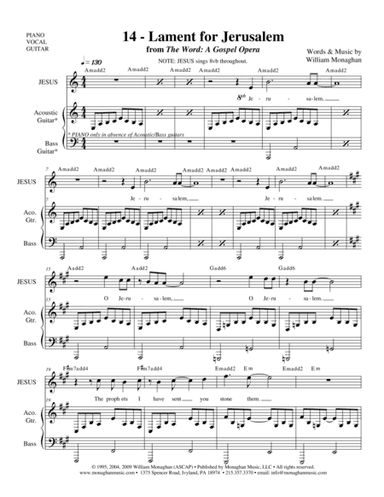 Lament for Jerusalem