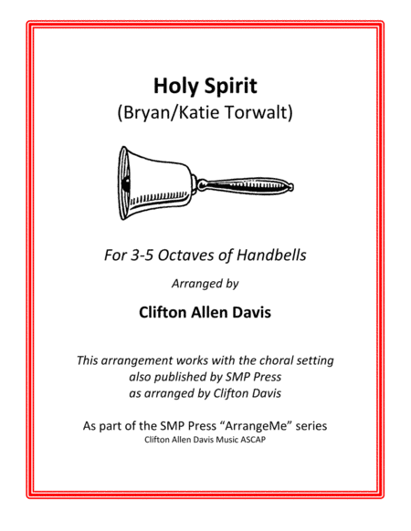 Holy Spirit (arr. Clifton Davis)