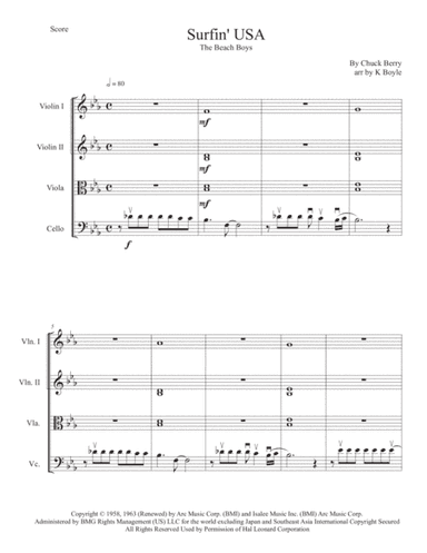 Surfin' U.S.A. (arr. Karlie Boyle)
