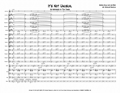 It's Not Unusual (arr. Nicholas Biancolin)