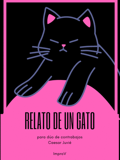 Relato de un gato - para dúo de contrabajos