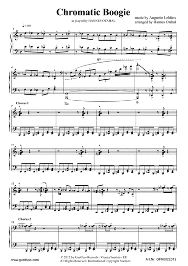 Chromatic Boogie - as played by Hannes Otahal