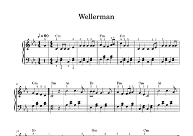 Wellerman (folk song) - piano (arr. Piano eTutor app)