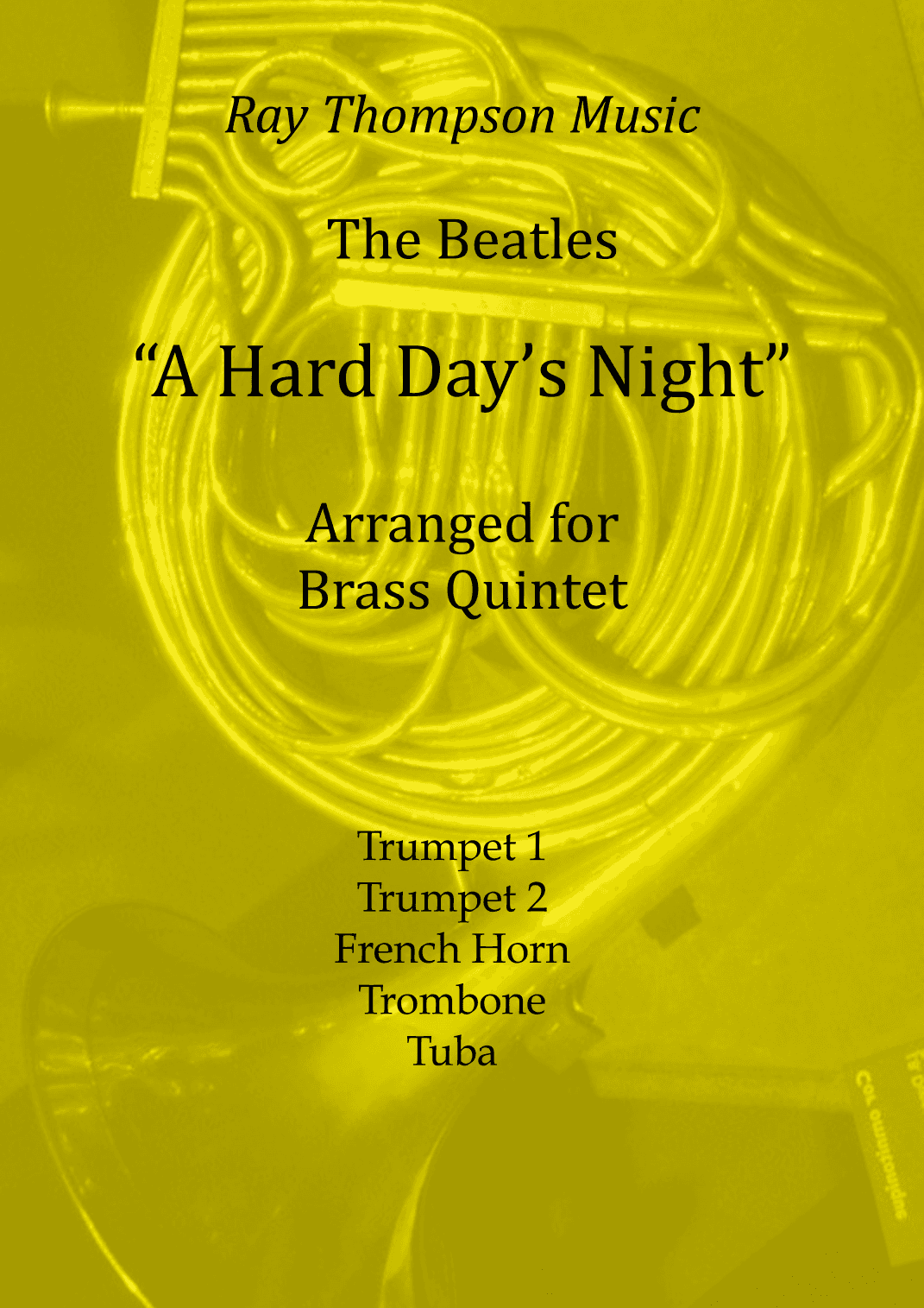 A Hard Day's Night (arr. Ray Thompson)