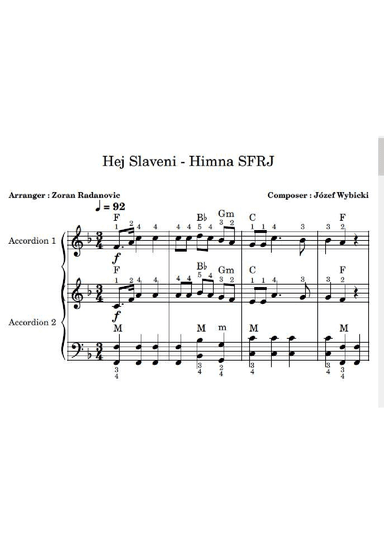 Hej Slaveni - Himna SFRJ - Yugoslavian National Anthem (arr. Zoran Radanovic)