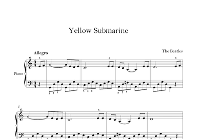Yellow Submarine (arr. Lila)