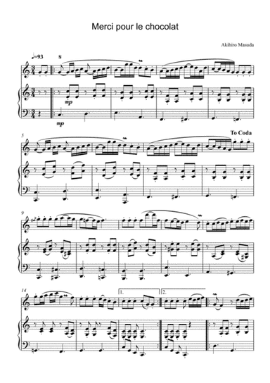 Merci pour le chocolat