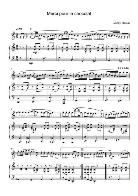 Merci pour le chocolat