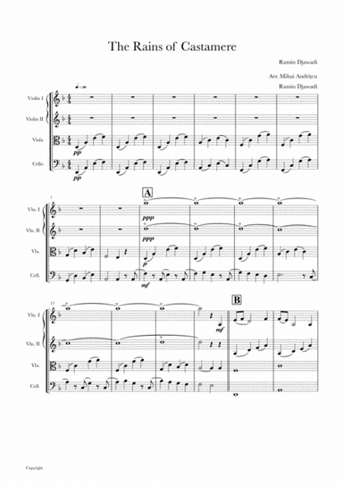 The Rains Of Castamere (arr. Mihai Andritcu)