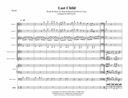Last Child (arr. Bill Swick)