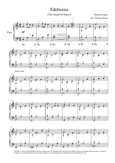 Edelweiss (arr. Thomas Jancso)