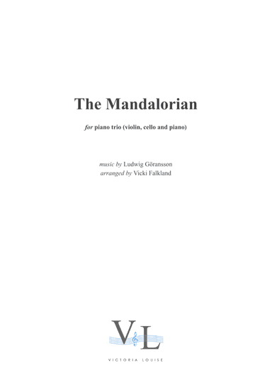 Theme From The Mandalorian (arr. Vicki Falkland)