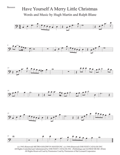 Have Yourself A Merry Little Christmas  from MEET ME IN ST. LOUIS (arr. Kevin Busse)