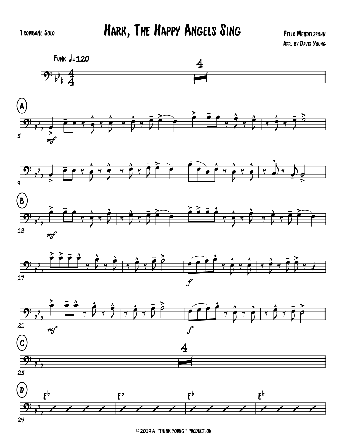 Hark, The Happy Angels Sing (arr. David W. Young)