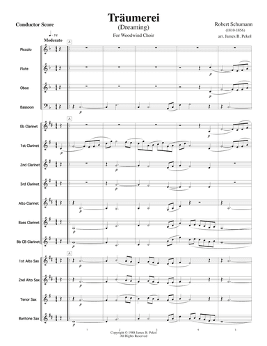 Traümerei (arr. James B. Pekol)