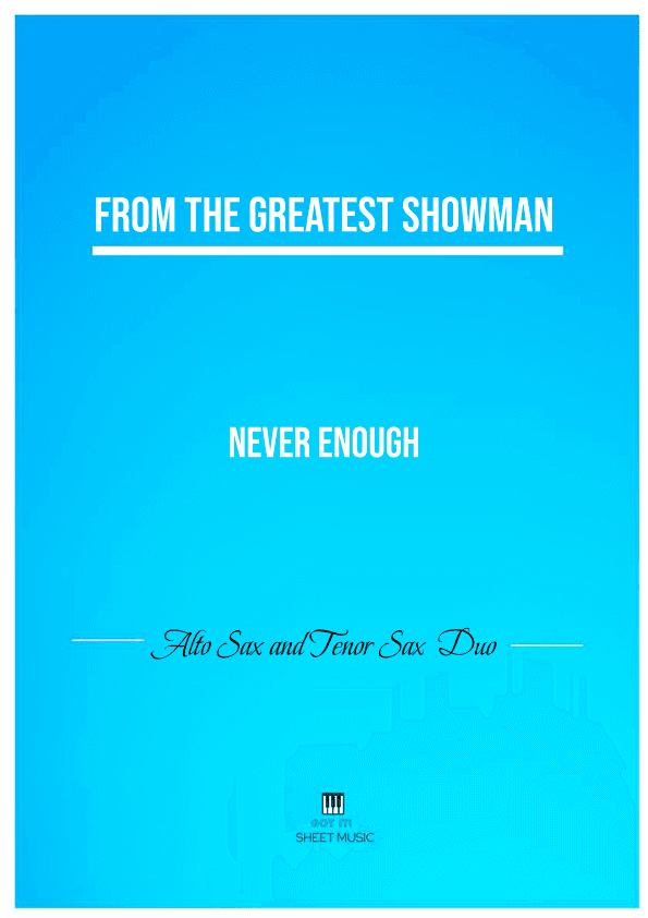 Never Enough (arr. ANDRE LAITANO)