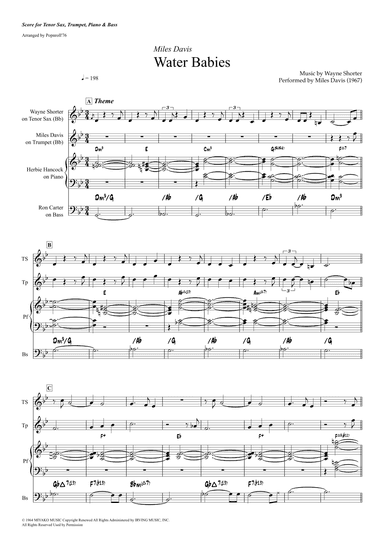 Water Babies (arr. Popnroll 1976)