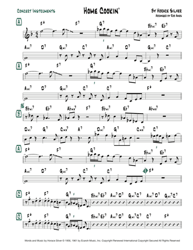 Home Cookin' (arr. Rob Ames)