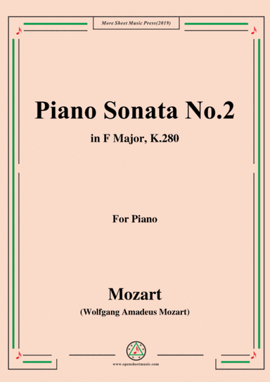Mozart-Piano Sonata No.2 in F Major,K.280 (arr. MSM)