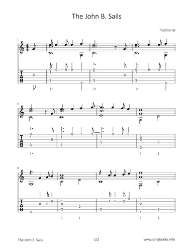 The John B. Sails (arr. Bettina Schipp)
