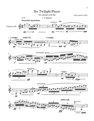 Six Twilight Pieces