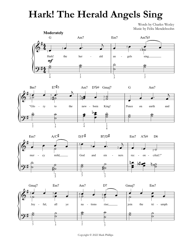 Hark! The Herald Angels Sing (arr. Mark Phillips)