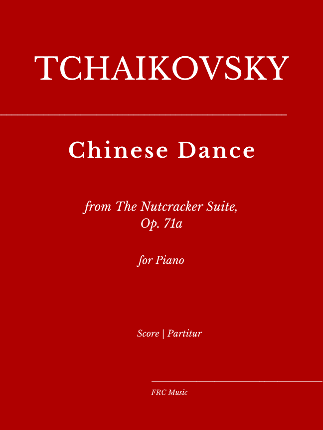 Chinese Dance from The Nutcracker Suite, Op. 71a (arr. Flavio Regis Cunha)