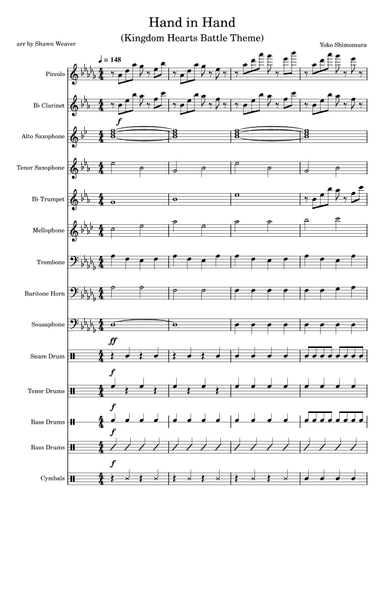 Hand In Hand (arr. Shawn Weaver)