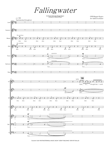 Fallingwater (arr. Katherine Bodor)
