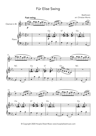 Für Elise Swing (arr. Christian Morris)