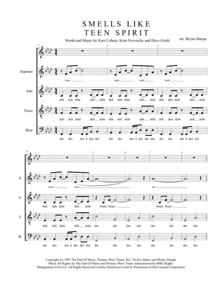 Smells Like Teen Spirit (arr. Bryan Sharpe)
