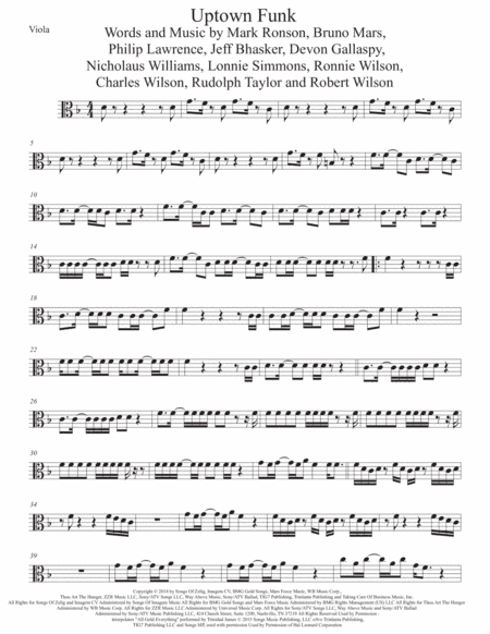 Uptown Funk (arr. Kevin Busse)