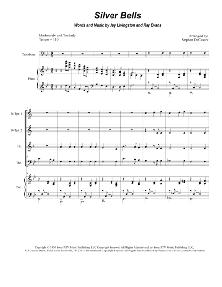 Silver Bells (arr. Stephen DeCesare)