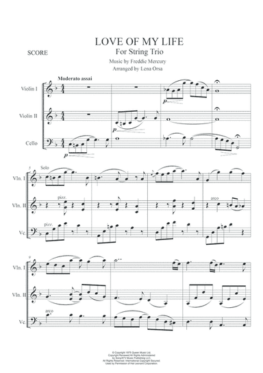 Love Of My Life (arr. Lena Orsa)
