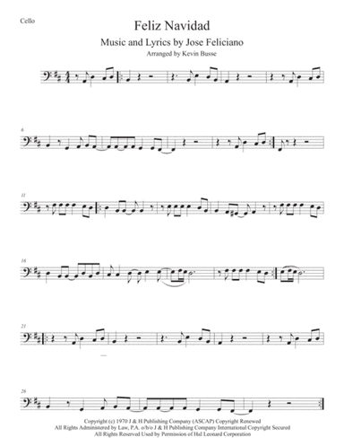 Feliz Navidad (arr. Kevin Busse)