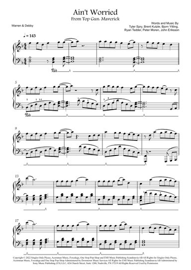 I Ain't Worried (arr. Warren & Debby)