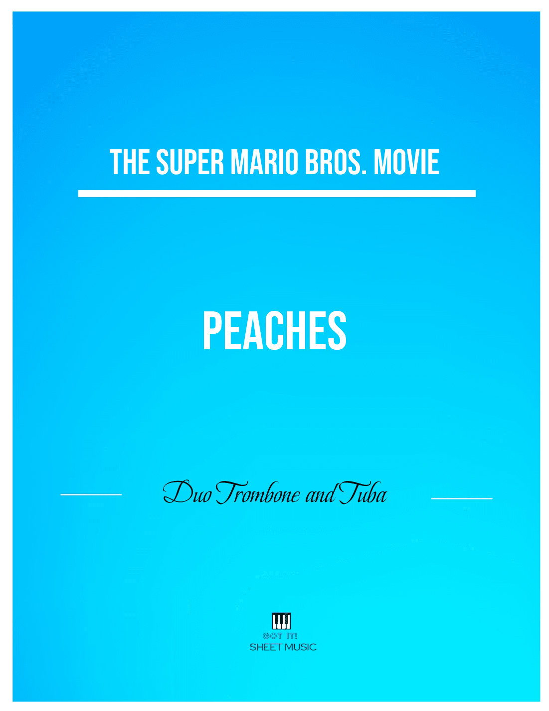 Peaches (arr. ANDRE LAITANO)