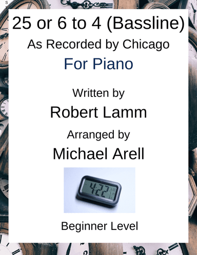 25 Or 6 To 4 (arr. Michael Arell)