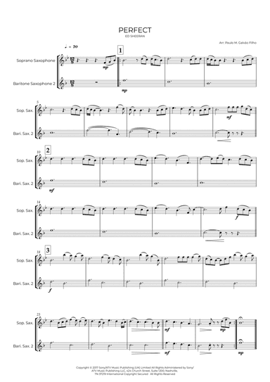 Perfect (arr. Paulo Galvão Filho)