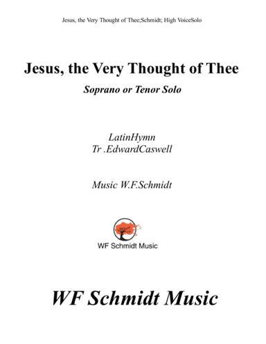 Jesus, the Very Thought of Thee