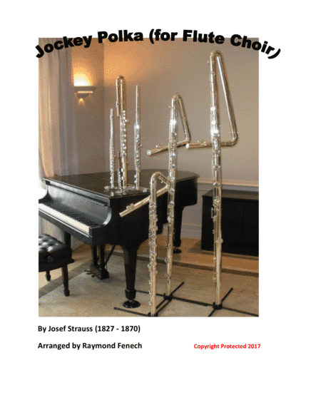 Jockey Polka - For Flute Choir (arr. Raymond Fenech)