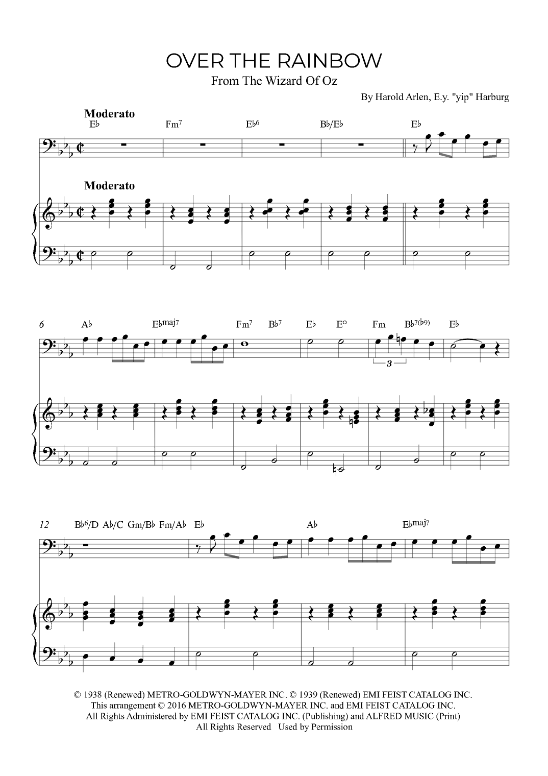Over The Rainbow (arr. Alex Nunes Rodrigues)