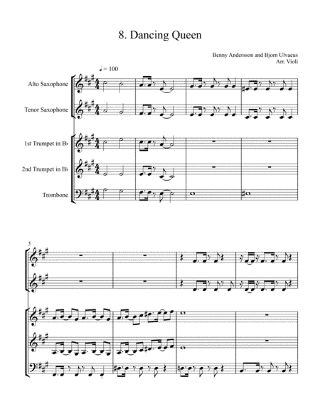 Dancing Queen (arr. Violi)